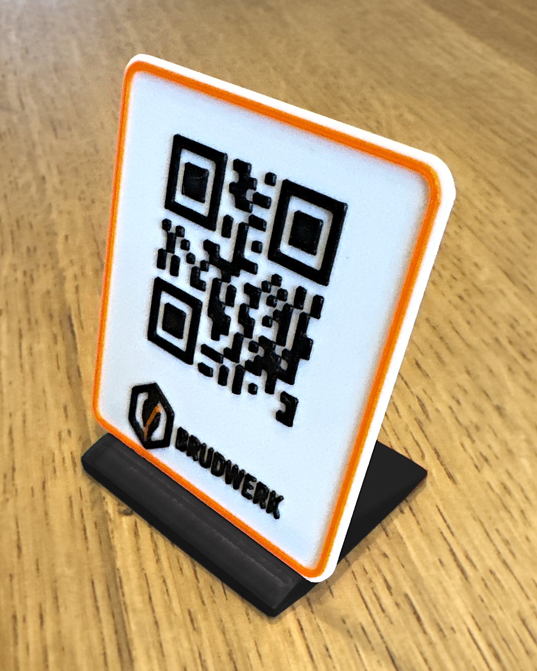 QR-Plakette mit Ihrem Logo (Bild 2 von 2)