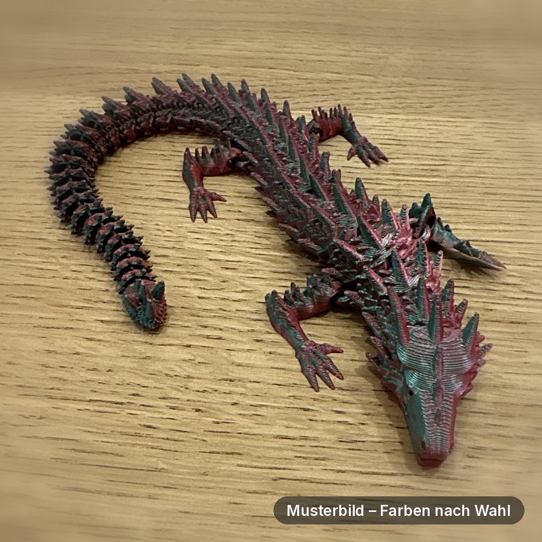 Gelenkdrache zum Spielen und Dekorieren (Bild 3 von 3)