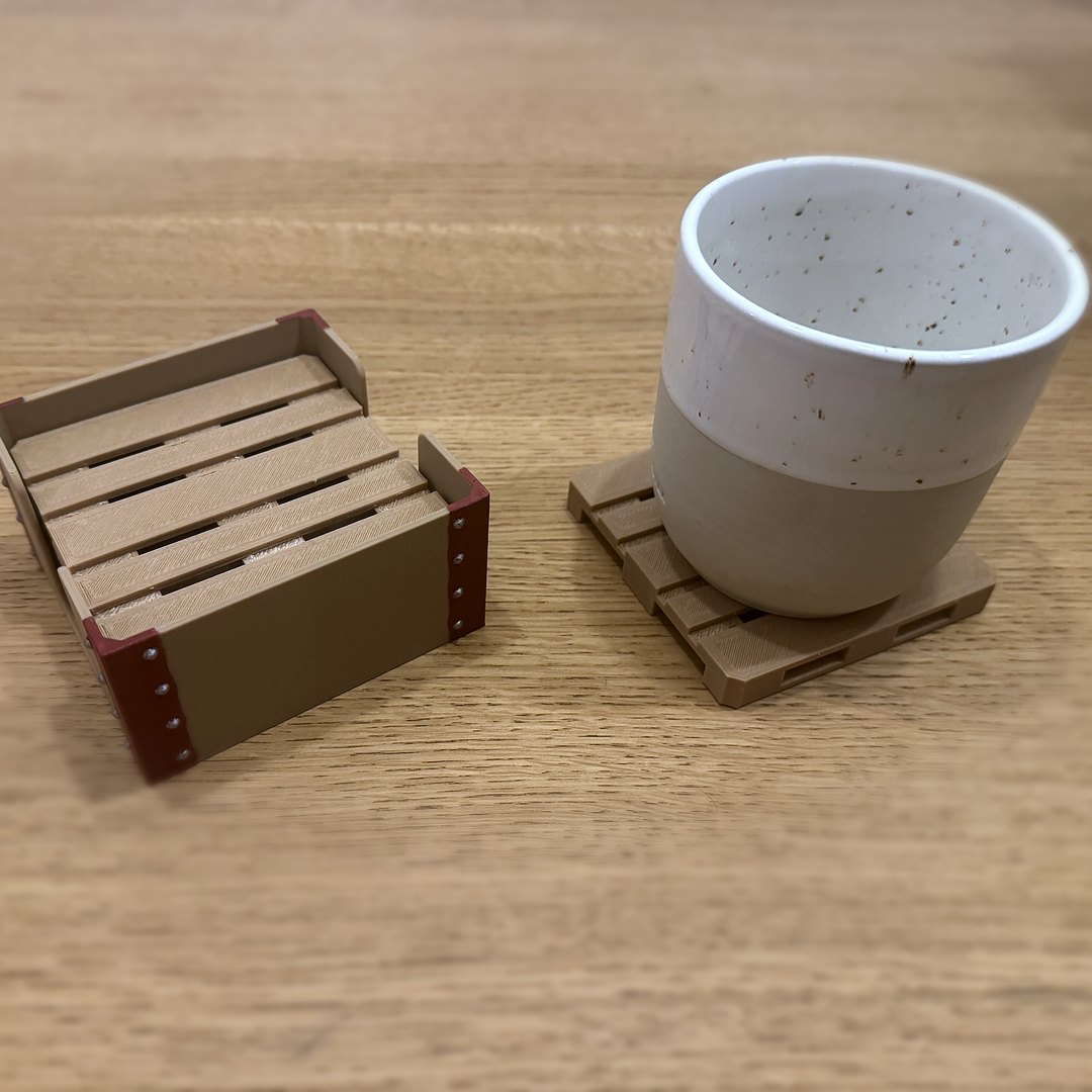 4er Paletten-Untersetzer Set (Bild 2 von 2)